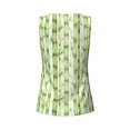 thumbnail image 5 of Lsque Bamboo Stems And Leaves Printed Workout Tank Tops for Women, Athletic Sports Tank Tops, Compression Sleeveless Dry Fit Shirts,Sleeveless Yoga Shirt-X-Large, 5 of 9
