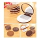 thumbnail image 4 of Women Girls Chocolate Cookie Mini Pocket Mirror With Comb Princess Portable Sand, 4 of 4