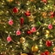 thumbnail image 4 of 24/144 piezas de mini bolas navideñas galvanizadas, adornos colgantes para árbol de Navidad, bolas para decoración del hogar, regalos de Año Nuevo, 4 of 5