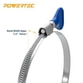 thumbnail image 2 of Abrazadera de manguera POWERTEC 70127-P3, tipo llave, 2,5 cm, acero inoxidable, 2 of 7
