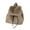 Brown, variant on Elegant Soft Furry Plush Small Backpack for Daily Use and Travel Shoulder Bag