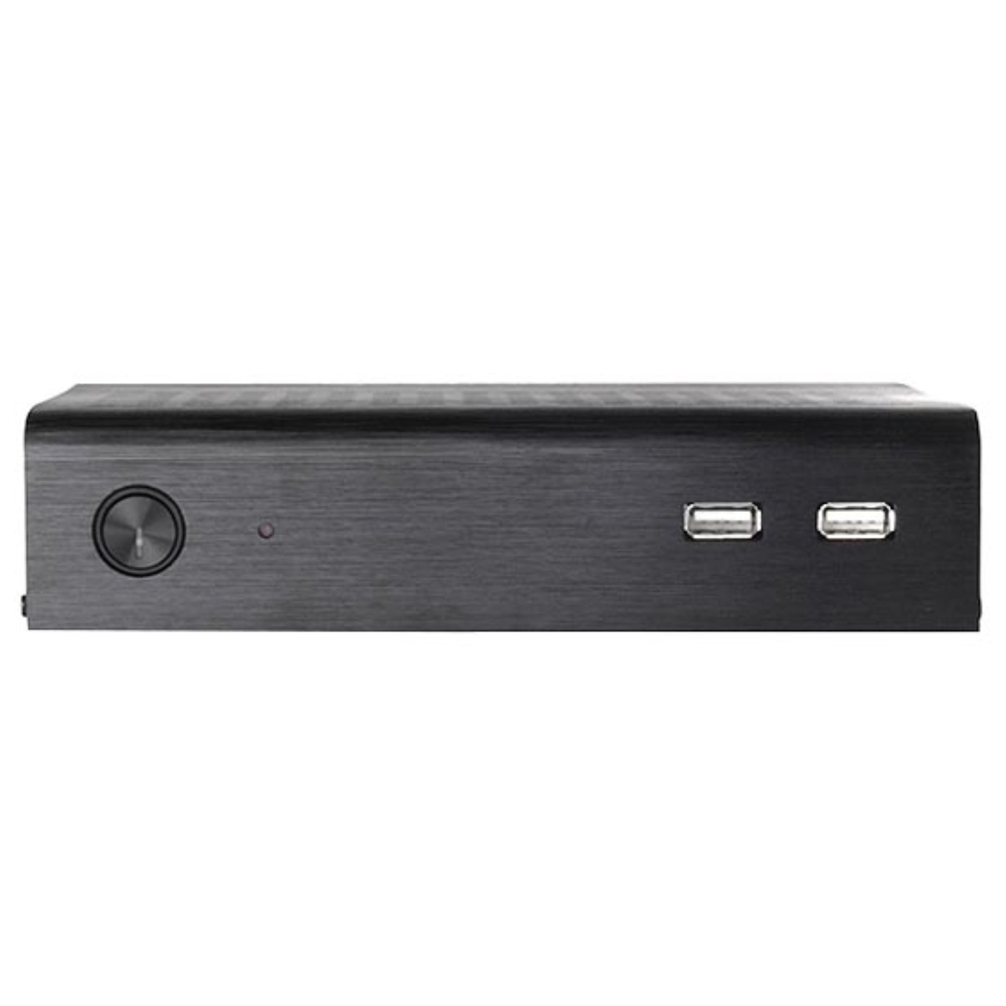 Silverstone Case PT13B-3.0 Thin Mini-ITX 2.5x1 USB3.0x2 Aluminum/Steel Black