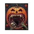 thumbnail image 2 of Scary Halloween Decor 36 Inch Creepy Halloween Decorations Gothic Home Rug Spooky Season Indoor Decor for Living Room Bedroom Party Home Accent, 1 Pack, 2 of 3