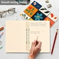 thumbnail image 4 of FORMRS 1-Subject Spiral Notebook 8" x 5" College Ruled 60 Refillable Sheet A5 Hard Cover, 2 Pack, Floral Patterns, 4 of 7