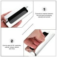 thumbnail image 4 of RUNROTOO 2Pcs Silver Zinc Alloy Embedded Cabinet Handle Invisible Pull for Wardrobe Home Use, 4 of 8
