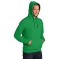 thumbnail image 4 of Gildan Heavy Blend Men's Fleece Hooded Sweatshirt, Soft Pullover Pocket Hoodie, Irish Green, S, 4 of 5