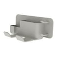 thumbnail image 4 of Estante de Soporte para Secador de Pelo, Herramientas de Estilismo con Soporte para Peine, Almacenamiento de Salón de Dormitorio Sin Perforaciones, Es gris, 4 of 8