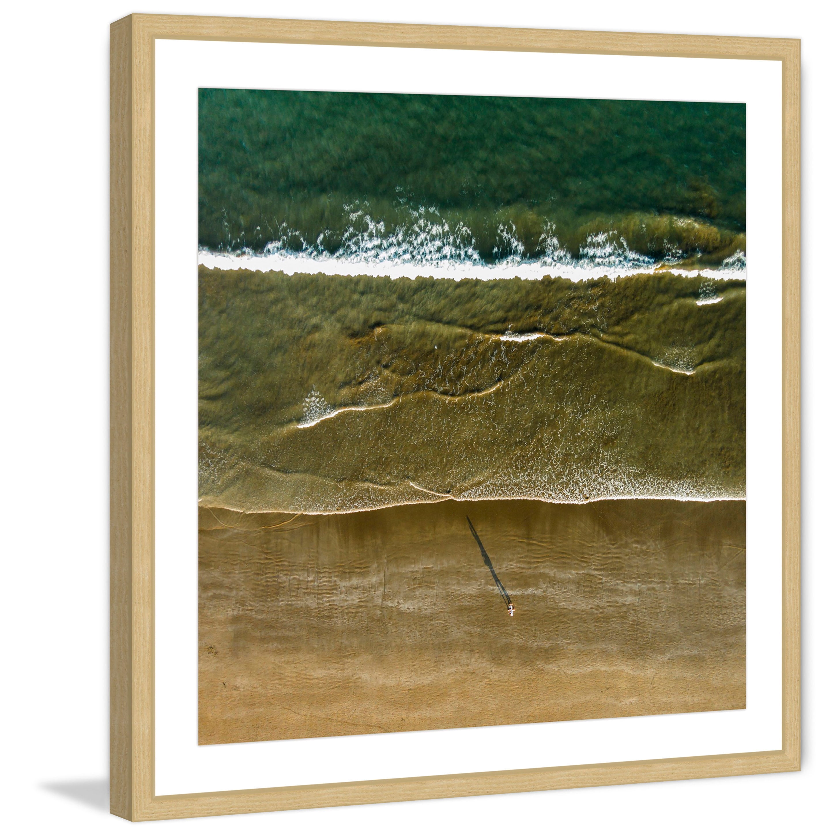 "Arriving Tide" Framed Painting Print