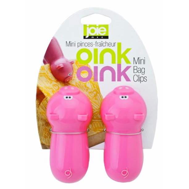 Joie Oink Oink Mini Bag Clips; Set of 2