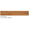 thumbnail image 7 of Mohawk Industries Lfe01-M Basics Caster 7-1/2" Wide Embossed Laminate Flooring - Garnet, 7 of 7