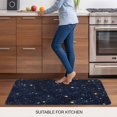 thumbnail image 5 of Blue Starry Sky Door Mat&nbsp;Indoor Outdoor Entrance, Non Slip Small Rug for Kitchen Bathroom Entryway Rug, Universe Space Galaxy Night Star Washable Doormat Floor Mat 18x30 Inch, 5 of 8