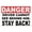 Warning Sign 2, variant on Danger Do Not Perform A Confined Space Rescue Without Sign - 8"x12" Rust Free Aluminum, Easy To Read Sturdy Outdoor Metal Sign for Home Farm Yard