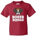 thumbnail image 3 of Inktastic Dog Boxer Squad Youth T-Shirt, 3 of 5