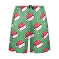 thumbnail image 2 of joogoo Mens Swim Trunks Christmas Hat Beach Shorts Drawstring Elastic Waist Swimwear Bathing Suits M, 2 of 7
