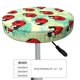 thumbnail image 4 of Disketp Red Ladybugs And Leaf Funda Redonda para Taburete, Funda de Cojín para Silla de Bar Suave y Elástica-12 inch, 4 of 7