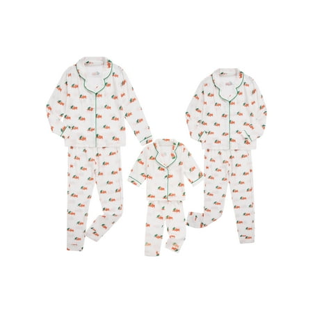 

Ma&Baby Christmas Matching Family Pajamas Set Dad Mom Kid Long Sleeve Xmas Pjs Sleepwear