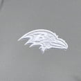 thumbnail image 4 of Women's Antigua  Gray Baltimore Ravens Reprocess Quarter-Zip Top, 4 of 4