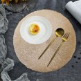 thumbnail image 5 of Nkmbld Table Mats Hollow Placemats Heat Resistant Washable Table Mats for Kitchen Dining Party Natural Table Decor, Easy to Clean, 5 of 8