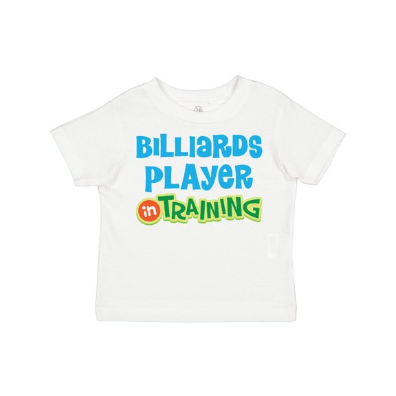 Inktastic Billiards Player in Training Boys or Girls Toddler T-Shirt