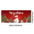 thumbnail image 2 of Holiday Garage Banner for Seasonal Celebrations Festive Indoor and Outdoor Decorative Display with Durable Polyester Material, 2 of 5