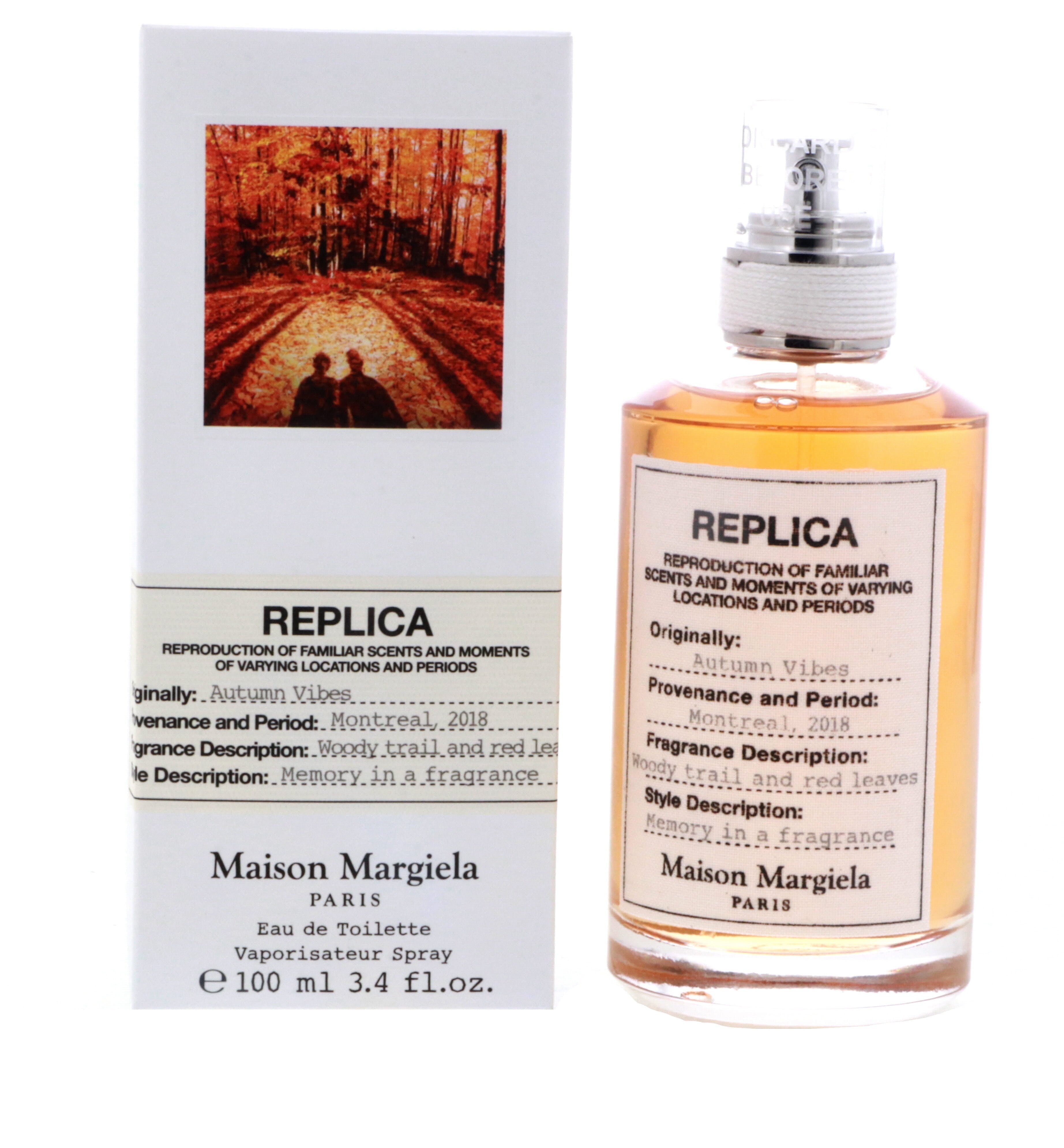 香水(ユニセックス) Maison Margiela autumn vibes Maison Margiela Replica Autumn Vibes Eau de Toilette, 3.4 oz