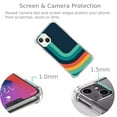 thumbnail image 4 of 70s Color Palette Case Compatible with iPhone 14,Aesthetic Art Design TPU Bumper Cover Case, 4 of 6