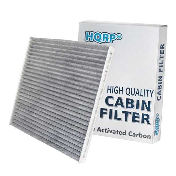 HQRP Cabin Air Filter for Toyota Lexus 87139-48020-83 / 871394802083 / 87139-50010 / 8713950010 / 87139-YZZ02 / 87139YZZ02 Activated Charcoal Microfilter