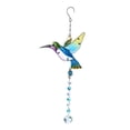 thumbnail image 2 of Colgante Windchime,Pájaro para prisma de vidriera de ventana,Fabricante de arcoíris de bola de cristal,Window Prism Rainbow Maker Decoración colgante de jardín,Inicio Colgantes del porche, 2 of 9