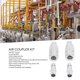 thumbnail image 4 of Kit de acoplador de aire accesorios de manguera de aire resistentes a alta presión para instalación de aire acondicionado ANGGREK Otros, 4 of 8