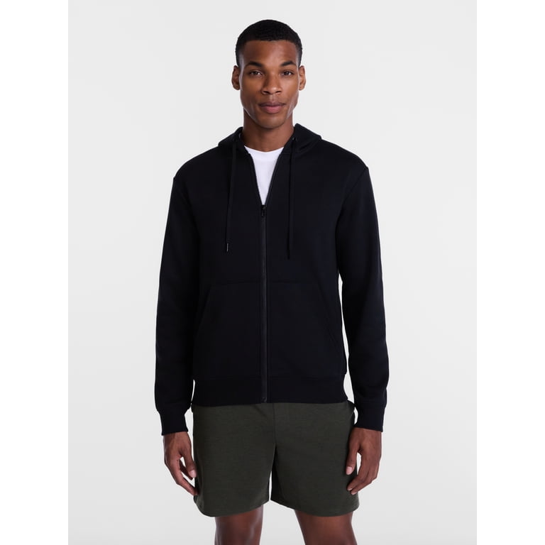 Athletic Works Men's Zip-Up Fleece Hoodie photo 2