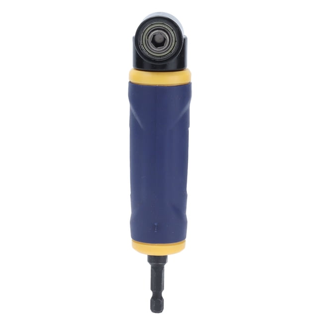 Adaptador de taladro en ángulo, adaptador de taladro en ángulo recto de 1/4 pulg., vástago hexagonal en ángulo, mejore su experiencia