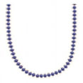 thumbnail image 2 of 925 Sterling Silver Blue Sapphire Unisex Round Tennis Necklace In Sapphire Tennis Necklace Blue Sapphire tennis necklace, 2 of 2