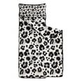 thumbnail image 2 of Black and White Leopard Pattern Toddler Nap Mats for Kids Preschool,Sleeping Mat Bag or Kids,Toddler Sleeping Bag,Toddler Nap Mat or Daycare, 2 of 6