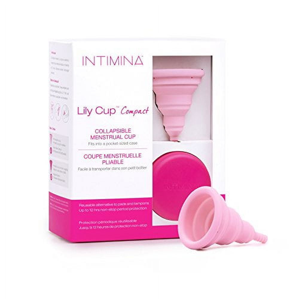Intimina Ziggy Cup 2, Size B, Silicone Reusable Feminine Menstrual
