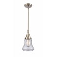 thumbnail image 1 of 447-1S-SN-G194-LED-Innovations Lighting-Bellmont-3.5W 1 LED Mini Pendant in Industrial Style-6.5 Inches Wide by 11.13 Inches High   Brushed Satin, 1 of 1