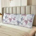 thumbnail image 6 of Lsque Lilies Flowers Body Pillow Case Cover,Ultra-Soft Microfiber Bed Pillow Cases 20x54 inches,Elegant Bedding,Breathable Durable Pillow Cover with Envelope Closure, 6 of 8
