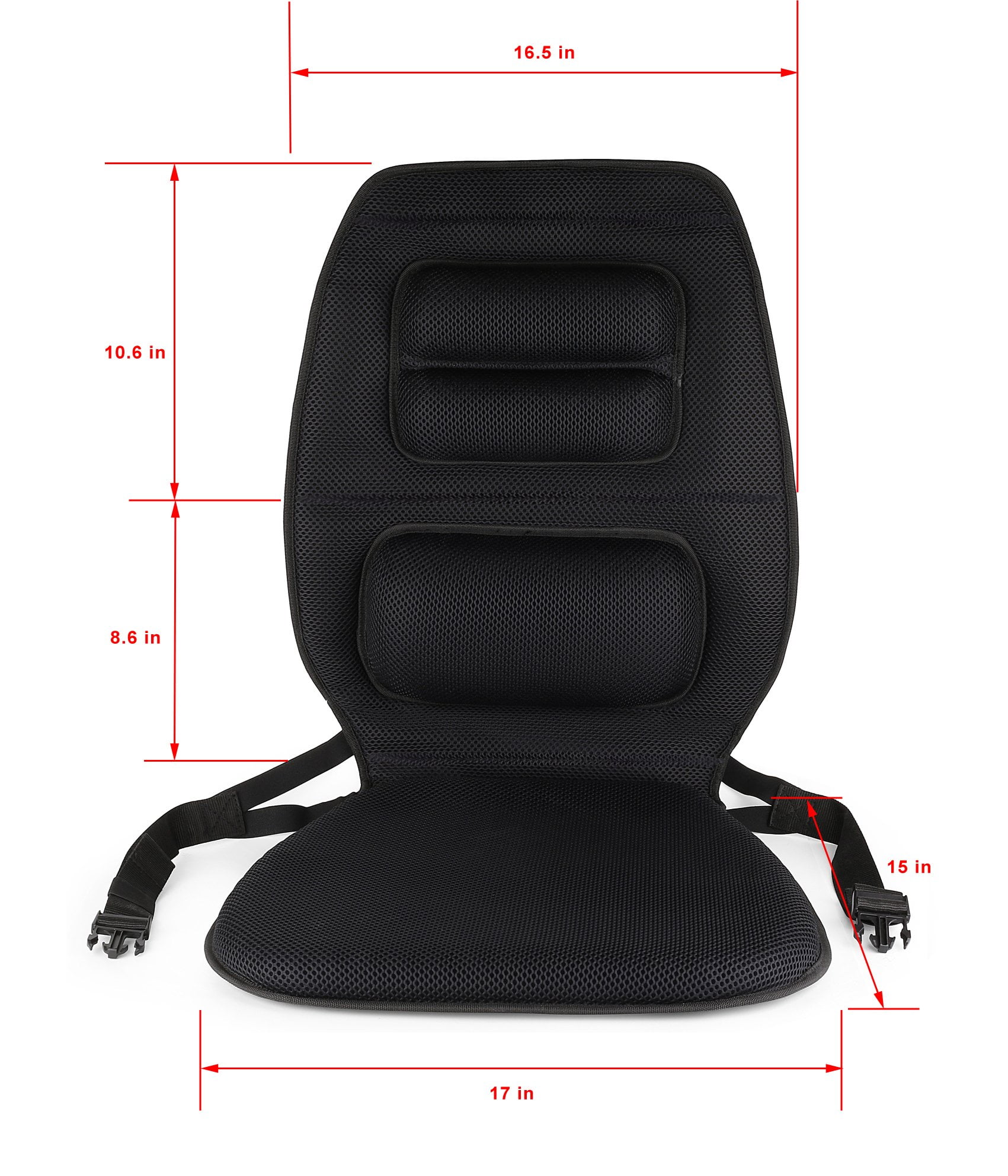 Gel Orthopedic Seat Cushion Pad, 17 x 15 x 1.25 - FOMI Care