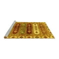 thumbnail image 2 of Ahgly Company Machine Washable Indoor Rectangle Abstract Yellow Modern Area Rugs, 7' x 10', 2 of 4