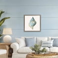 thumbnail image 2 of Stupell Industries Coastal Bliss Conch Shell Brown Framed Floater Canvas Wall Art design by Danhui Nai, 25 x 25, 2 of 9