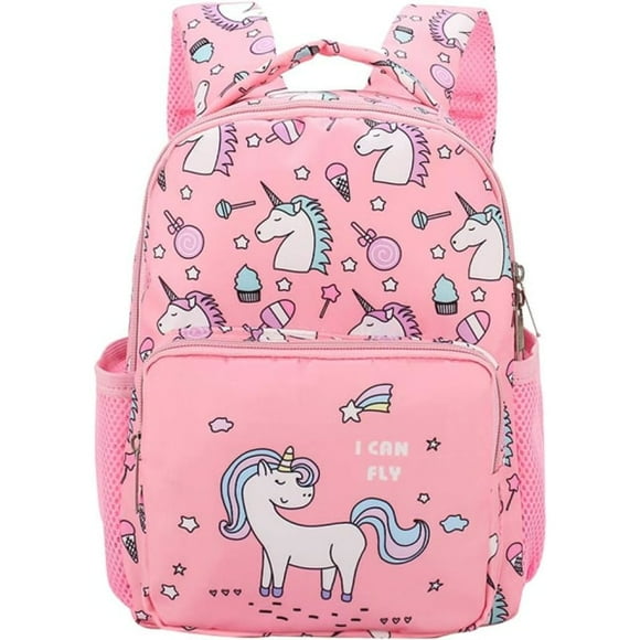 Backpack for girls, unicorn school bag, cute unicorn backpack for toddlers, lightweight backpack for toddlers