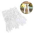 thumbnail image 2 of MasteelfCA 60pcs Bow Ribbon Wedding Car Decor Bow for Wedding Party Gathering (White), 2 of 7
