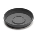 thumbnail image 3 of Bloem Terra Resin Saucer Tray: 4.75" Bottom Width - Charcoal Gray - Matte, Durable, Ribbed Bottom, Indoor and Outdoor, Fits 6" Bloem Terra Pots, 3 of 5