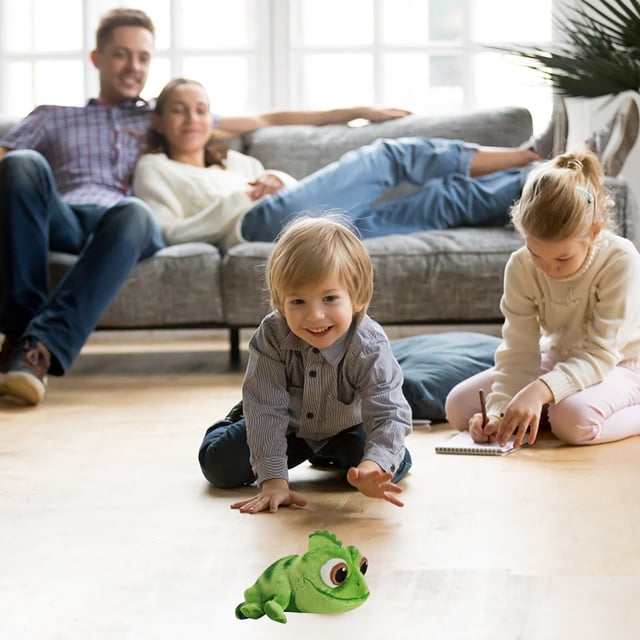 Peluche camaleon,Juguete magnético de Peluche de Lagarto,Muñeco de Peluche camaleón,Hombros de Felpa,Accesorios de Ropa para Colgar en el Hombro,para niñas y niños