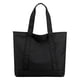 thumbnail image 2 of Bolso grande para mujeres | Bolso de hombro de nylon con hebilla de estera | Ligero, negro/azul oscuro/café | 13,77"x5,51"x13,38" | Gimnasio, trabajo, viajes, 2 of 9