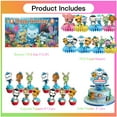 thumbnail image 2 of Octonauts Party Decorations Decor Supplies Honeycomb Centerpieces Table Toppers Cake Toppers for Birthday Photo Props, 2 of 6
