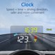 thumbnail image 3 of Velocímetro digital de 3,5 pulgadas Alarma de exceso de velocidad KMH MPH Kilometraje OBD Digital RPM HUD, 3 of 9