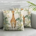 thumbnail image 3 of Chilfamy Giraffe Plant Stand Tall Pillow Covers for Couch Sofa Indoor Outdoor Home Decor Zipper Closure 1PC 20x20in, 3 of 5