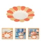 thumbnail image 4 of 50 platos de papel desechables con forma de flor para fiestas, picnics, 4 of 5