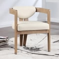 thumbnail image 2 of Ravenna Cream Wood Dining Chair, 2 of 7
