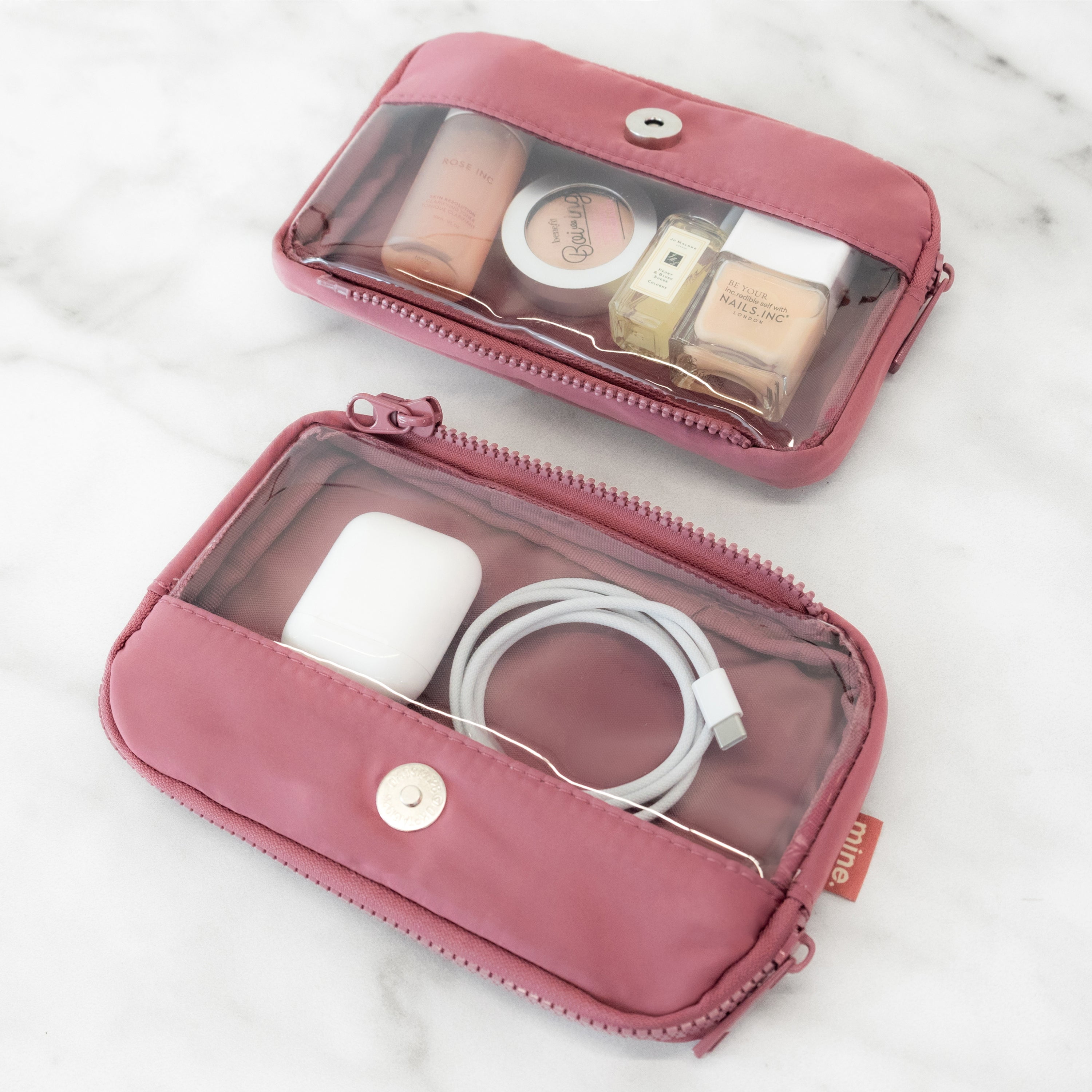 Mine, Double Detachable Pouch, Blush